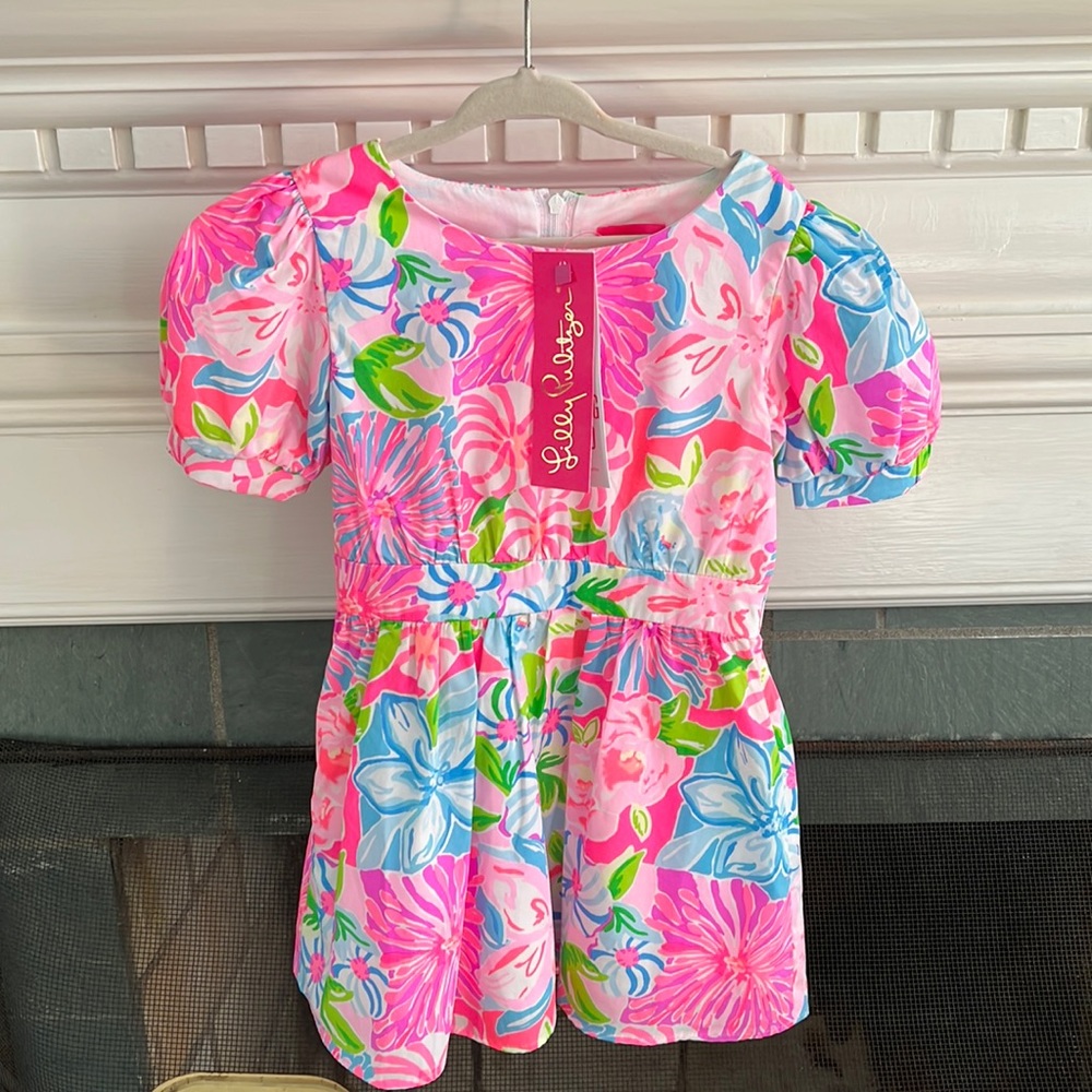 Lilly Pulitzer girls shift dress size 3. NWT
